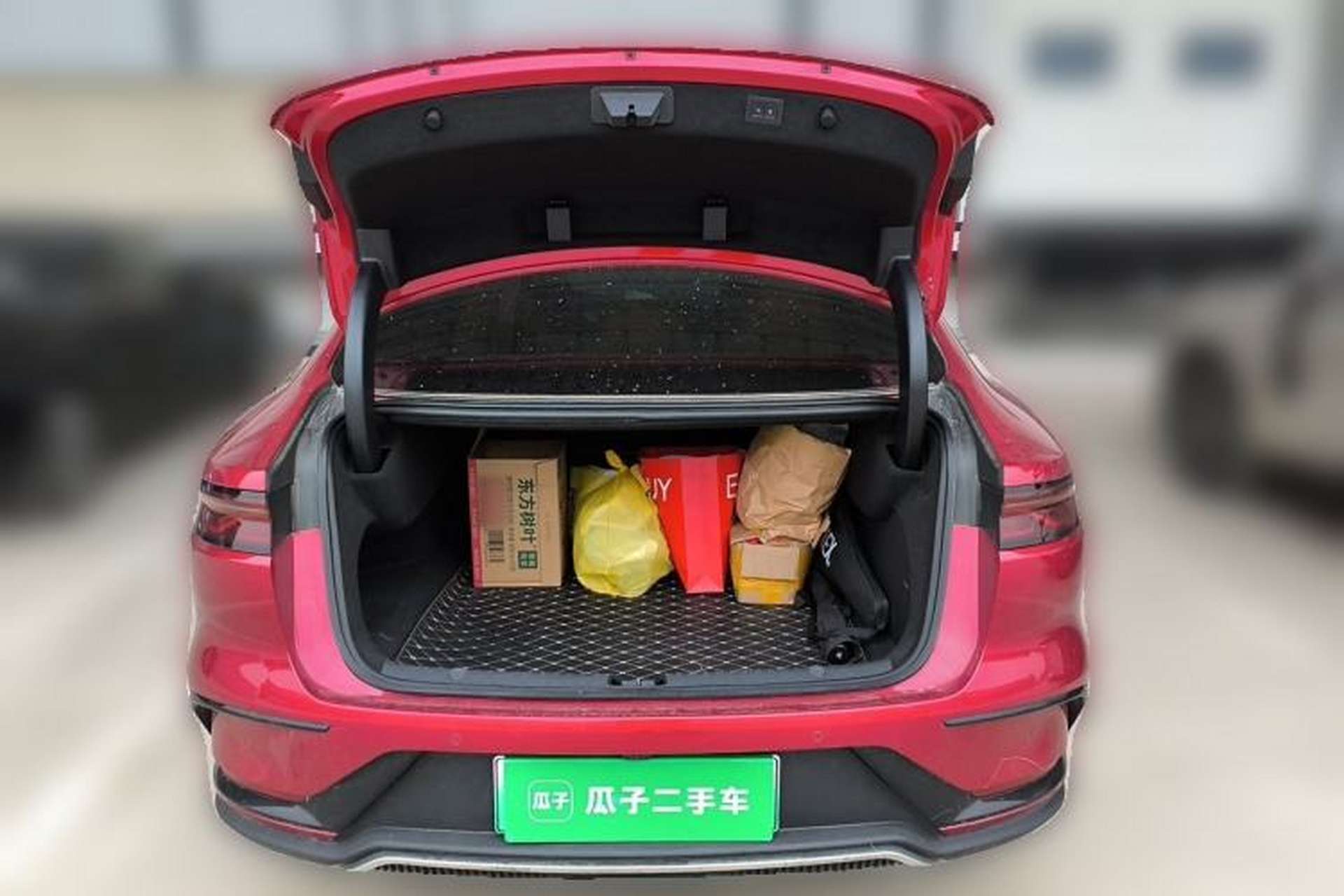 Used BYD Han 2022 DM-i 121KM Luxury Model Trunk