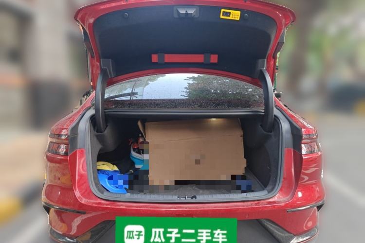 Used BYD Han 2022 EV Genesis Edition 715 km Front-Wheel-Drive Flagship Model Trunk