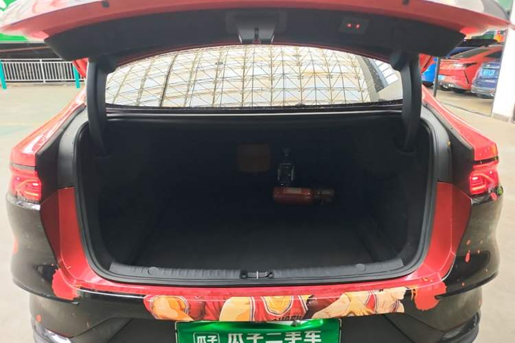 Used BYD Han 2022 EV Genesis Edition 715 km Front-Wheel-Drive Flagship Model Trunk