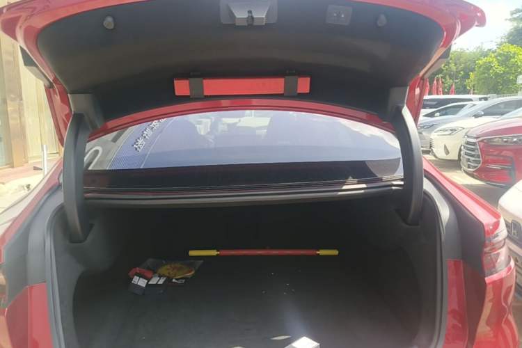 Used BYD Han 2022 EV Genesis Edition 610KM All-Wheel Drive Premium Model Trunk