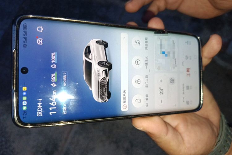 Used BYD Han 2022 DM-i 121KM Luxury Model Vehicle Key