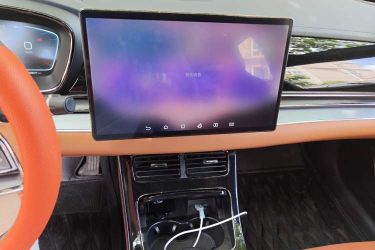 Used BYD Han 2022 DM-i 121KM Prestige Model Audio And AC Panel