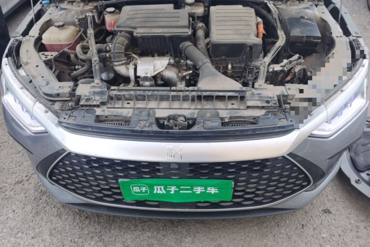 Used BYD Han 2022 DM-i 121KM Luxury Model Engine Bay
