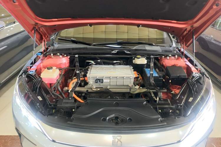 Used BYD Han 2022 EV Genesis Edition 610KM All-Wheel Drive Premium Model Engine Bay