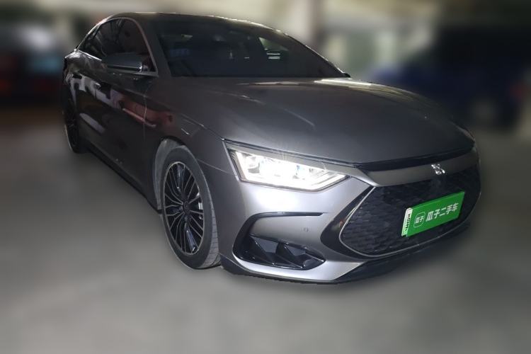Used BYD Han 2022 DM-i 121KM Luxury Model Front Right 45 Deg