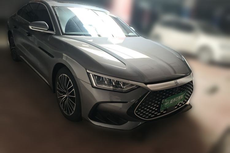 Used BYD Han 2022 DM-i 121KM Luxury Model Front Right 45 Deg