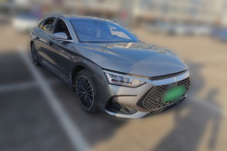 Used BYD Han 2022 DM-i 121KM Luxury Model Front Right 45 Deg