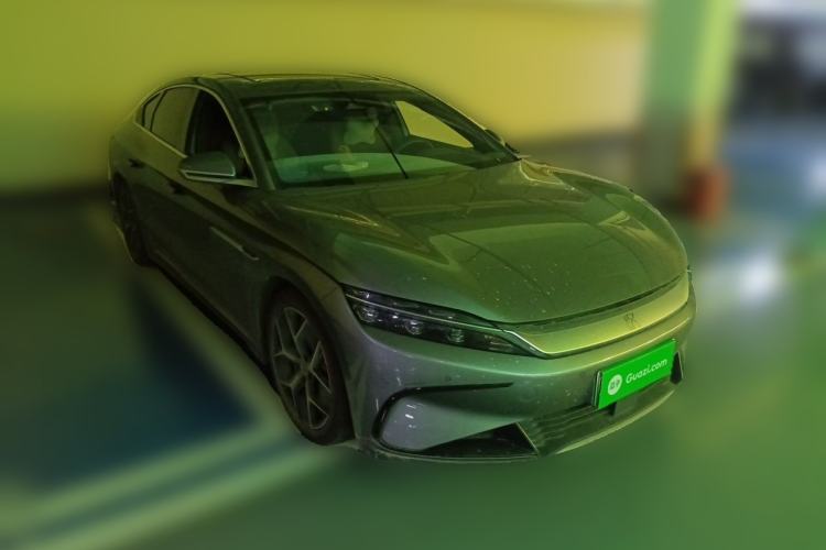 Used BYD Han 2022 EV Genesis Edition 715KM Front-Wheel-Drive Prestige Model Front Right 45 Deg