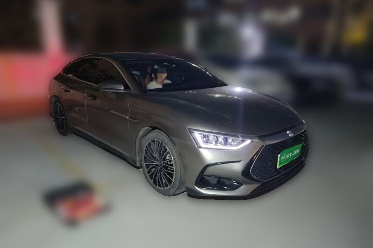 Used BYD Han 2022 DM-i 121KM Prestige Model Front Right 45 Deg