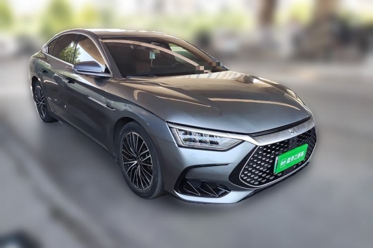 Used BYD Han 2022 DM-i 121KM Luxury Model Front Right 45 Deg