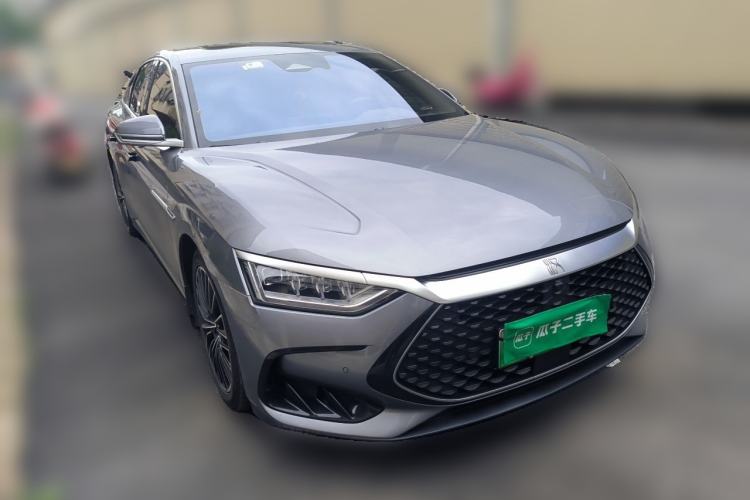 Used BYD Han 2022 DM-i 121KM Prestige Model Front Right 45 Deg