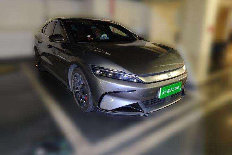 Used BYD Han 2022 EV Genesis Edition 715KM Front-Wheel-Drive Prestige Model Front Right 45 Deg