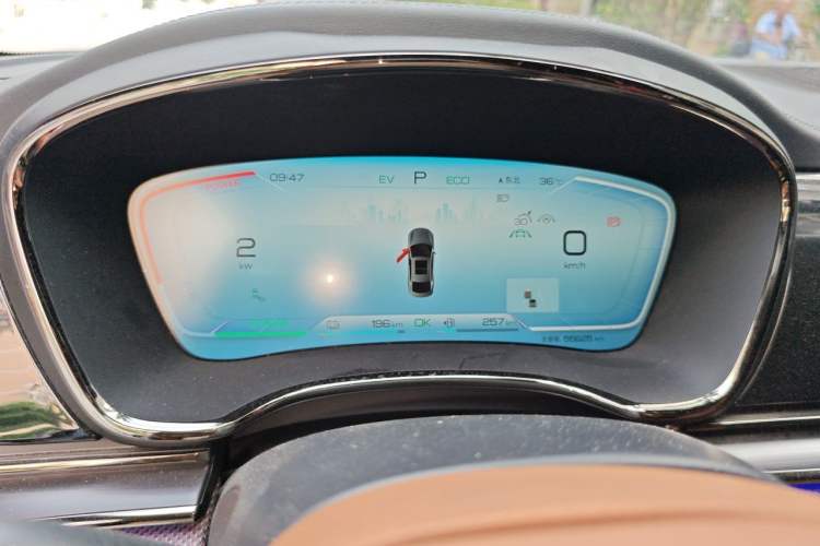 Used BYD Han 2022 DM-i 242km Flagship Model Instrument Cluster
