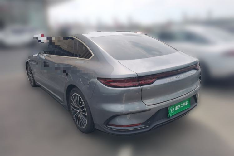 Used BYD Han 2022 DM-i 121KM Luxury Model Rear Left 45 Deg