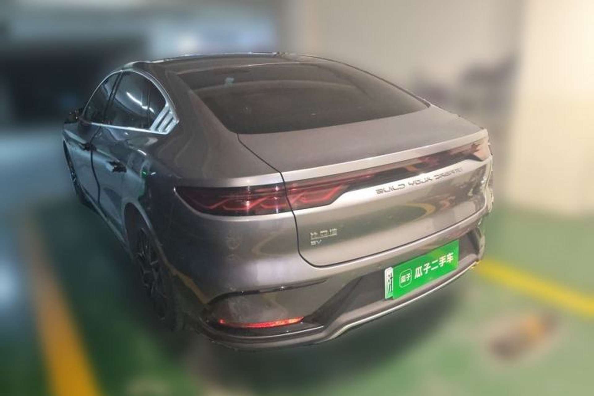 Used BYD Han 2022 EV Genesis Edition 610KM All-Wheel Drive Premium Model Rear Left 45 Deg