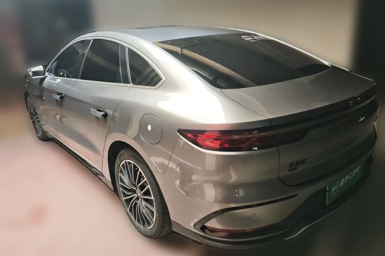 Used BYD Han 2022 DM-i 121KM Luxury Model Rear Left 45 Deg