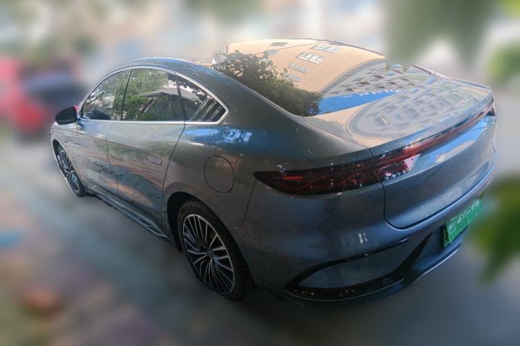 Used BYD Han 2022 DM-i 121KM Luxury Model Rear Left 45 Deg