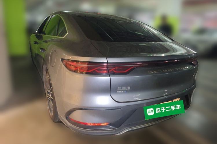 Used BYD Han 2022 DM-i 121KM Luxury Model Rear Left 45 Deg