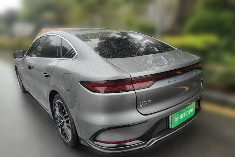 Used BYD Han 2022 DM-i 121KM Luxury Model Rear Left 45 Deg
