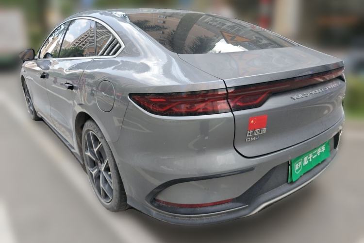 Used BYD Han 2022 DM-i 242km Flagship Model Rear Left 45 Deg