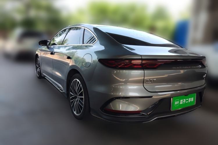 Used BYD Han 2022 DM-i 121KM Luxury Model Rear Left 45 Deg