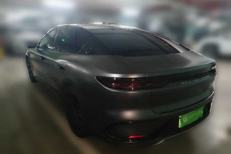 Used BYD Han 2022 EV Genesis Edition 610KM All-Wheel Drive Premium Model Rear Left 45 Deg
