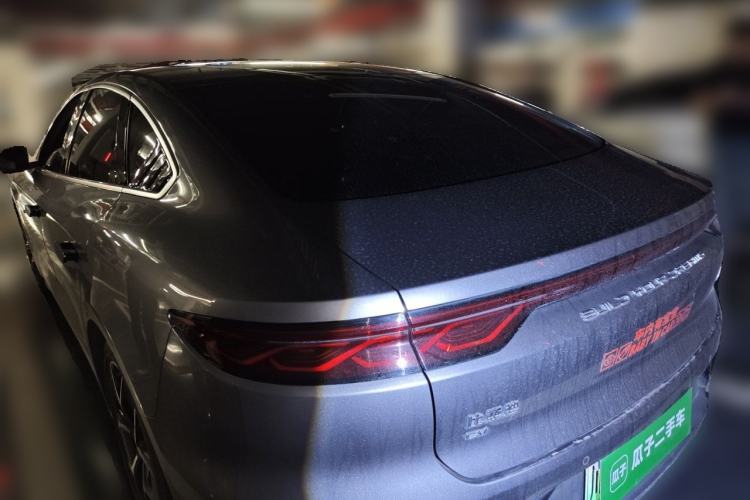 Used BYD Han 2022 EV Genesis Edition 715KM Front-Wheel-Drive Prestige Model Rear Left 45 Deg