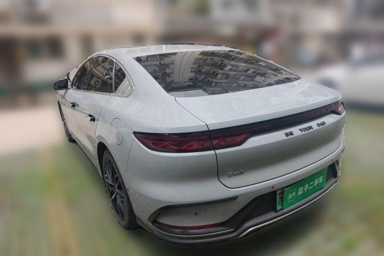 Used BYD Han 2022 DM-p 202km Four-Wheel Drive Flagship Model Rear Left 45 Deg