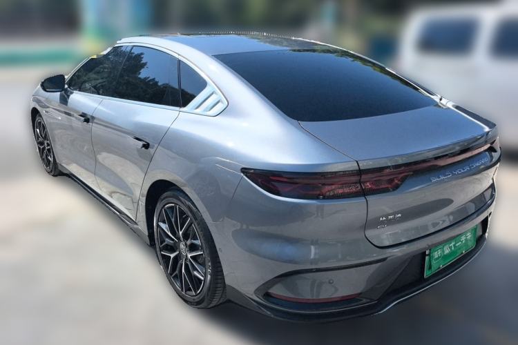 Used BYD Han 2022 EV Genesis Edition 610KM All-Wheel Drive Premium Model Rear Left 45 Deg
