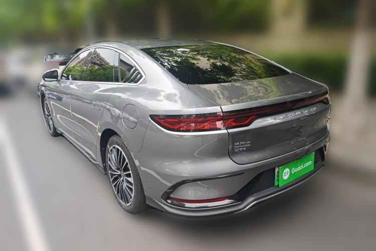 Used BYD Han 2022 DM-i 121KM Luxury Model Rear Left 45 Deg