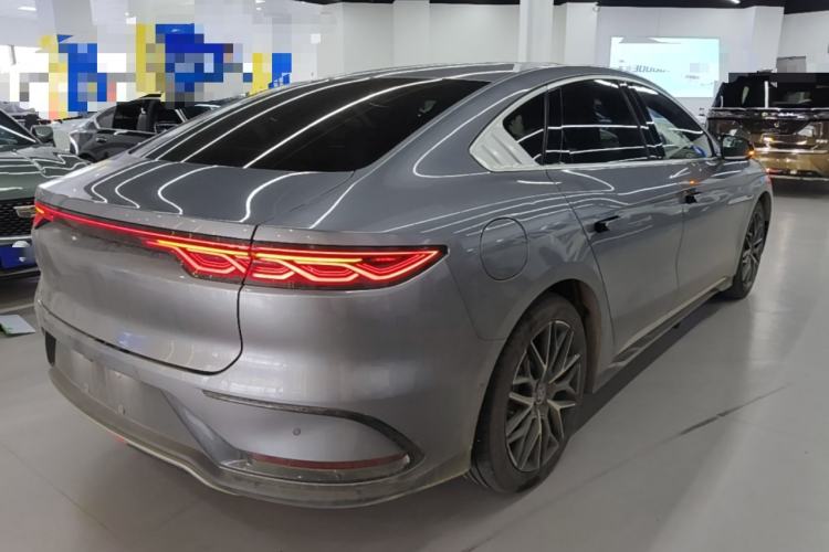Used BYD Han 2022 EV Genesis Edition 610KM All-Wheel Drive Premium Model Rear Right 45 Deg