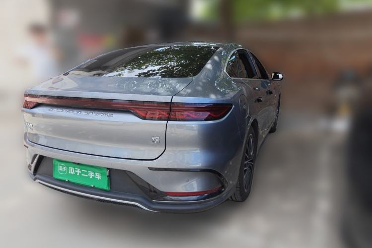 Used BYD Han 2022 DM-i 121KM Prestige Model Rear Right 45 Deg