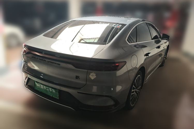 Used BYD Han 2022 DM-i 121KM Luxury Model Rear Right 45 Deg