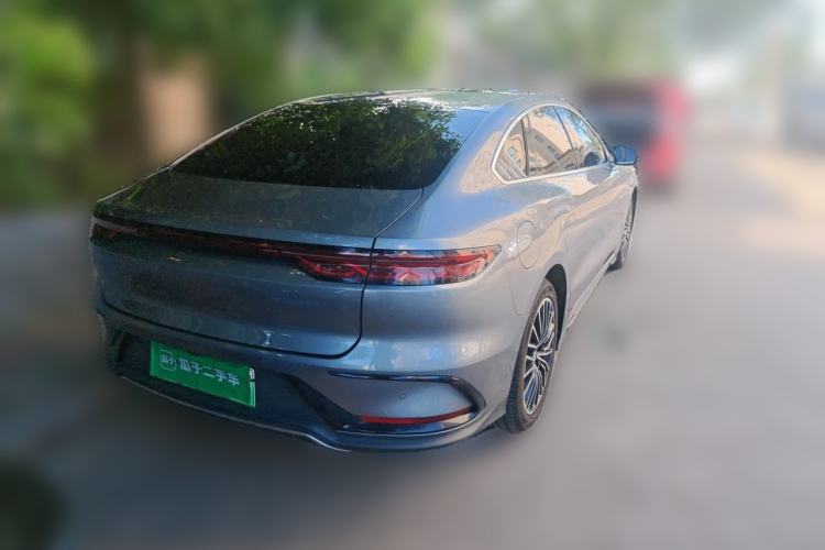 Used BYD Han 2022 DM-i 121KM Luxury Model Rear Right 45 Deg