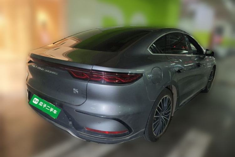 Used BYD Han 2022 DM-i 121KM Luxury Model Rear Right 45 Deg