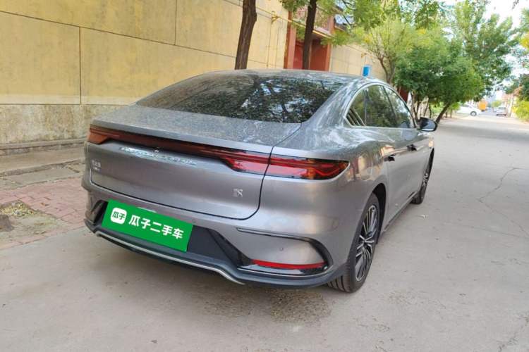 Used BYD Han 2022 DM-i 121KM Luxury Model Rear Right 45 Deg