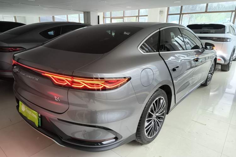 Used BYD Han 2022 DM-i 121KM Luxury Model Rear Right 45 Deg