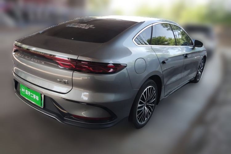 Used BYD Han 2022 DM-i 121KM Luxury Model Rear Right 45 Deg