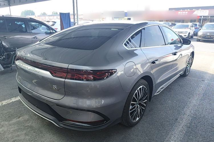 Used BYD Han 2022 DM-i 121KM Luxury Model Rear Right 45 Deg