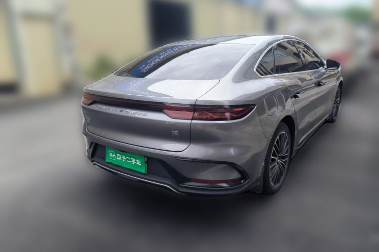 Used BYD Han 2022 DM-i 121KM Prestige Model Rear Right 45 Deg