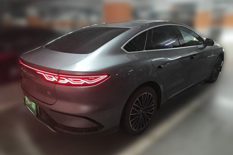 Used BYD Han 2022 DM-i 121KM Prestige Model Rear Right 45 Deg