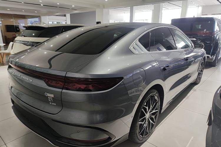 Used BYD Han 2022 EV Genesis Edition 610KM All-Wheel Drive Premium Model Rear Right 45 Deg