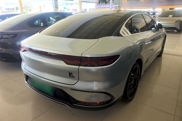 Used BYD Han 2022 EV Genesis Edition 610KM All-Wheel Drive Premium Model Rear Right 45 Deg