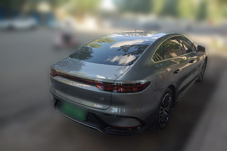 Used BYD Han 2022 DM-i 121KM Prestige Model Rear Right 45 Deg