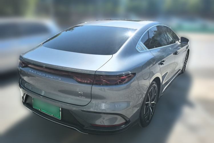 Used BYD Han 2022 EV Genesis Edition 610KM All-Wheel Drive Premium Model Rear Right 45 Deg