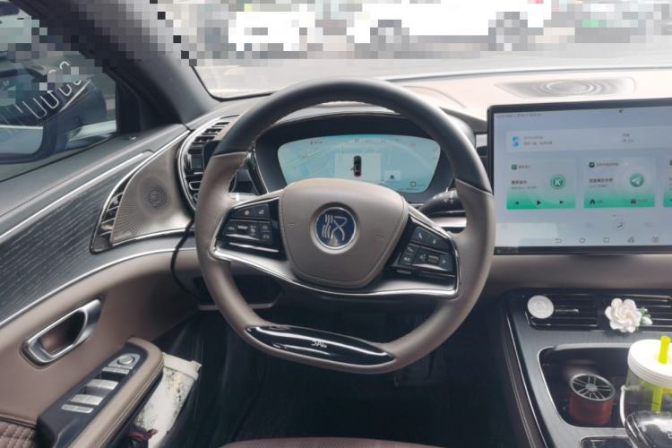 Used BYD Han 2022 DM-i 121KM Luxury Model Steering Wheel