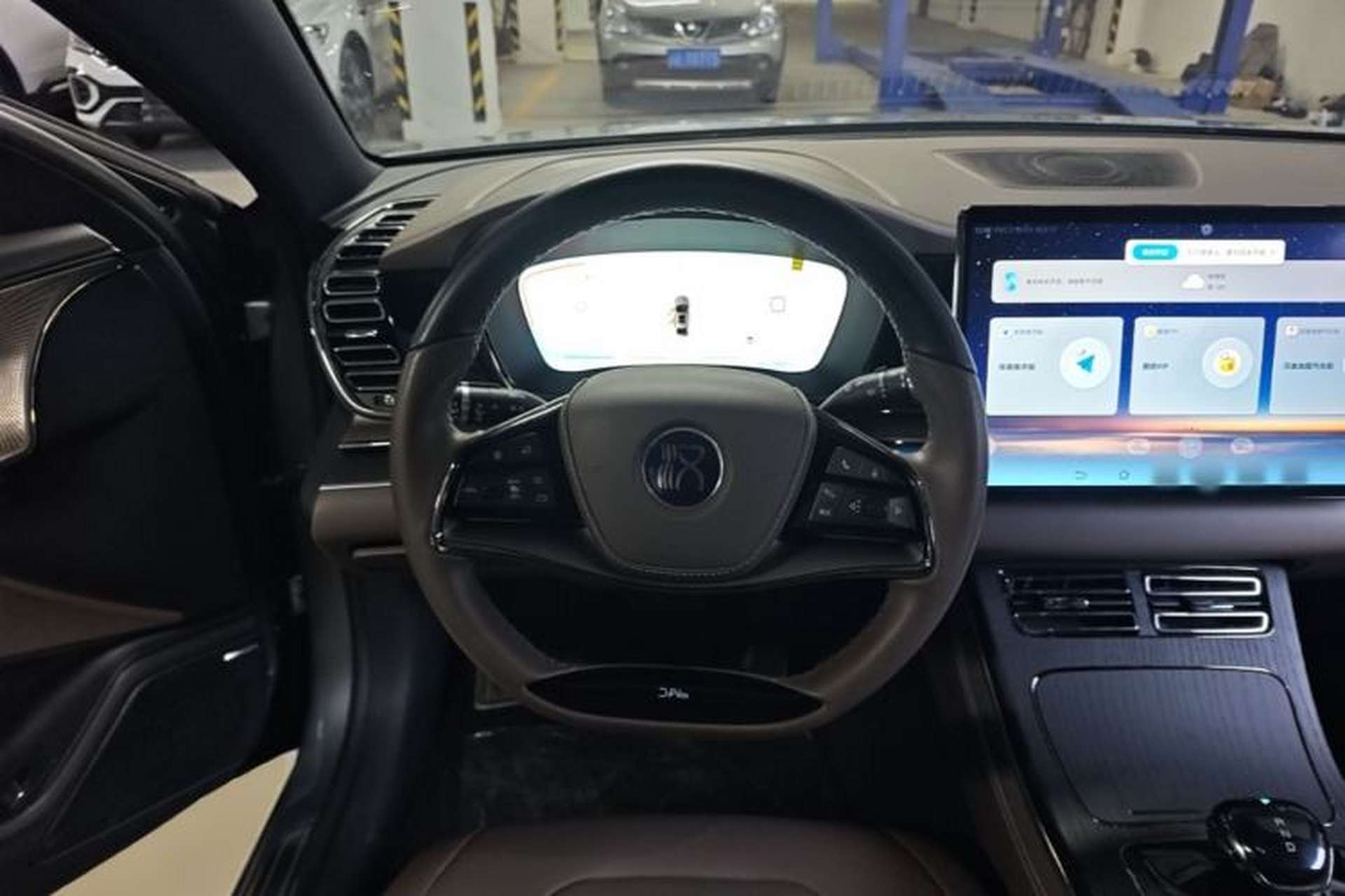 Used BYD Han 2022 DM-i 121KM Luxury Model Steering Wheel