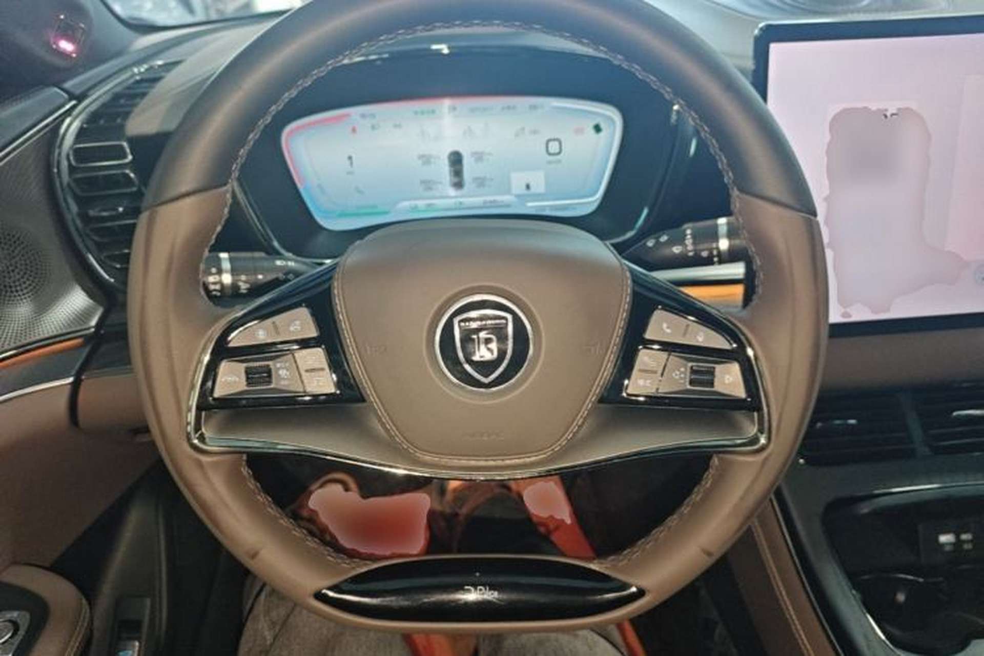 Used BYD Han 2022 EV Genesis Edition 715 km Front-Wheel-Drive Flagship Model Steering Wheel