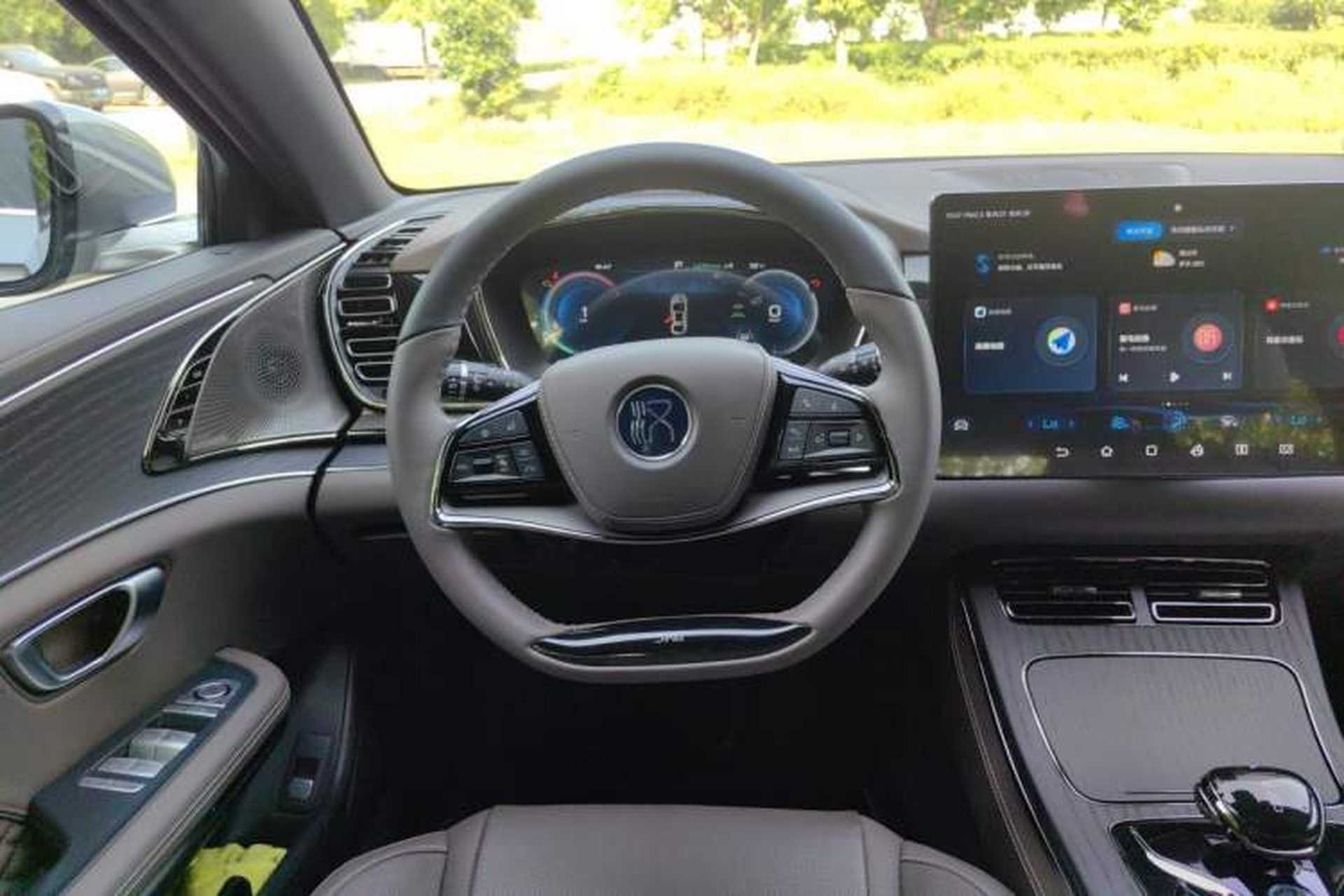 Used BYD Han 2022 DM-i 121KM Luxury Model Steering Wheel