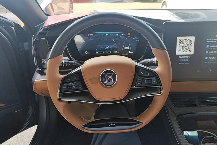 Used BYD Han 2022 DM-i 121KM Luxury Model Steering Wheel